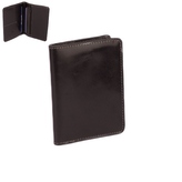 Cavaldi Černá dokladovka kožená