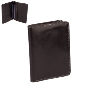 Cavaldi Černá dokladovka kožená