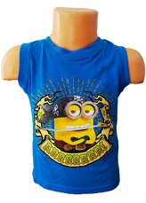 Chlapecké tílko MIMONI letní modré, velikost: 116