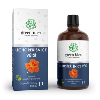 Green idea Lichořeřišnice - bezlihová tinktura 100 ml