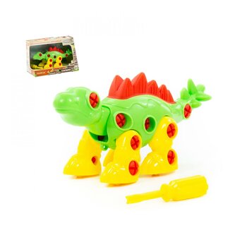 Polesie 76793 Klocki dinozaur Stegozaur 30el