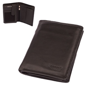 Leonardo Verrelli Pánská černá peněženka