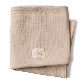 Mušelínová deka Ecru; Barva: režná; Velikost: 75 x 100 cm