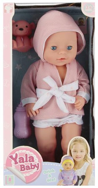 Lalka bobas 40cm Yala Baby z akcesoriami Mega Creative 545104