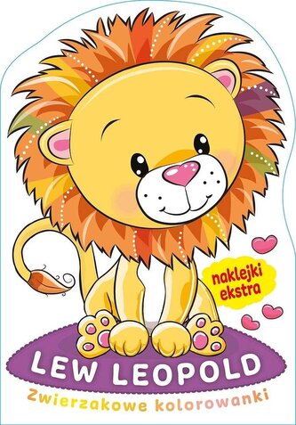 Zwierzakowe kolorowanki. Lew Leopold