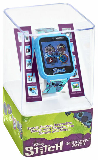 Smartwatch 10 funkcji Stitch LAS4027 Kids Euroswan