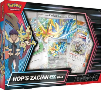 Pokémon TCG: Hop's Zacian ex Box Pokémon TCG: Hop's Zacian ex Box