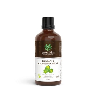 Green idea Rhodiola - Rozchodnice - tinktura - kapky 50 ml