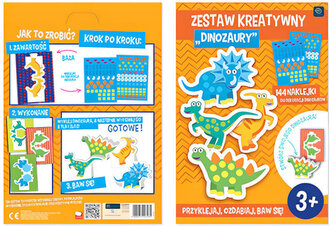 Zestaw kreatywny Dinozaury INTERDRUK