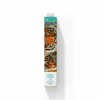 PROMO Haft diamentowy Diamond Dotz Diamentowa mozaika Tygrysy 59,5x45cm DQ10003