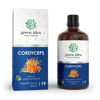 Green idea Cordyceps - bezlihová tinktura 100 ml