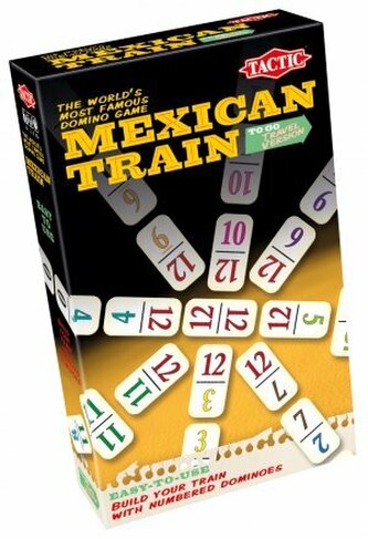 Mexican Train - rodzinna gra podróżna 40484 TACTIC