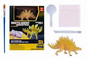 Skamielina fluo Dinozaur żółty 1004240 NORIMPEX