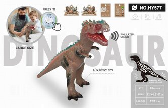 PROMO Dinozaur z dźwiękiem HY577