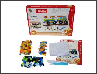 Układanka puzzle Trafic 4w1 248 części 6991-5