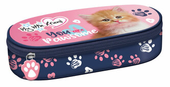 PROMO Piórnik saszetka usztywniona z wewnętrzną klapką PC-01 My Little Friend