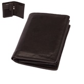 Leonardo Verrelli Kožená peněženka černá pánská