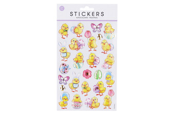 Samolepky Velikonoční kuřátka