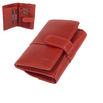 Leonardo Verrelli Dámská kožená peněženka s přezkou