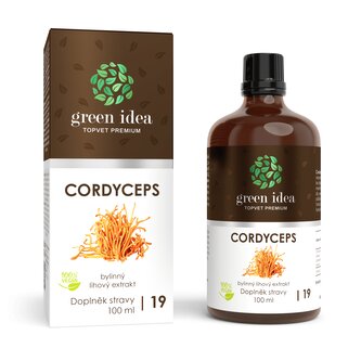 Green idea Cordyceps tinktura - kapky 100 ml