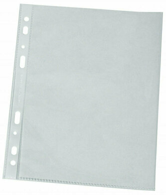 Koszulki na dokumenty Q-CONNECT, PP, A4, groszkowe, 120mikr., 100szt., w pudełku