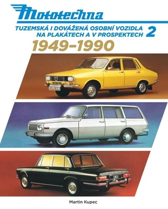 Mototechna 2 - Tuzemská i dovážená osobní vozidla na plakátech a v prospektech 1949-1990