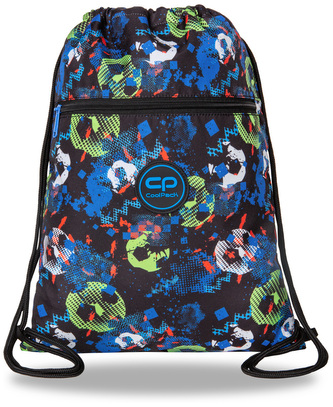 Worek na buty Vert CoolPack, Football Blue, Patio