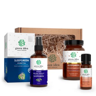 Green idea Dárková sada - Pro lepší spánek NOVÁ 1 ks