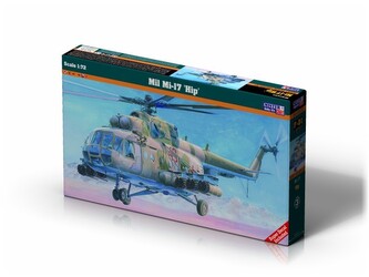 Model helikoptera do sklejania Mil Mi-17TB Hip 1:72 F-01