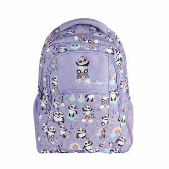 PROMO Plecak SAMPACK szkolny panda 35x43x21cm MO094-03