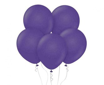 Balony Beauty&Charm pastelowe fioletowe 12 50 szt CB-PFI5