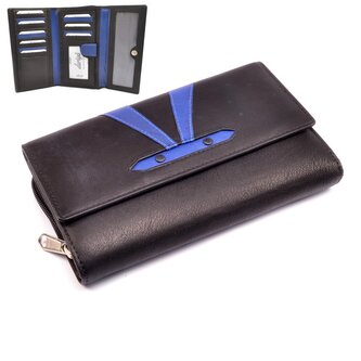 Dariya bags Barevná kožená peněženka dámská