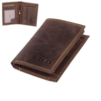 Always Wild Hnědá pánská kožená peněženka