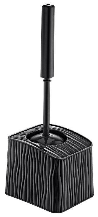 WC set vlnky černé