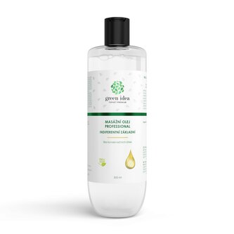 Green idea Indiferentní mas. olej - základní báze 500 ml