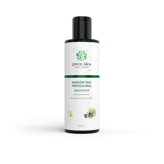 Green idea Jalovcový masážní olej 200 ml