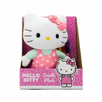 PROMO Hello Kitty Maskotka różowa 25cm do malowania