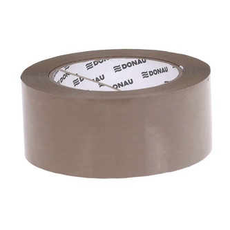 Taśma pakowa brązowa DONAU Hot-Melt, 48mm, 120m, 40mikr.,