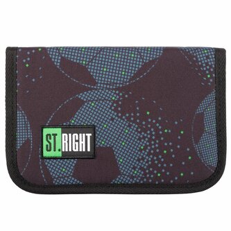 PROMO Piórnik dwuklapkowy bez wyposażenia ST.RIGHT PC-03 Football