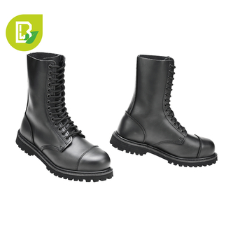 Boty Brandit Vegantom Boots 14-dírkové - černé, 9 Boty Brandit Vegantom Boots 14-dírkové - černé, 9