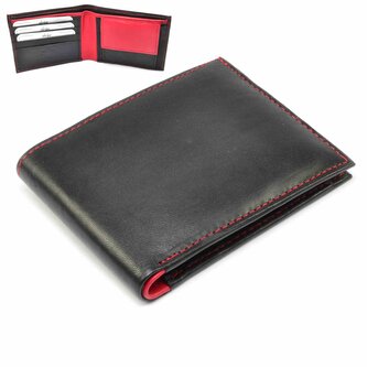 Dariya bags Černá pánská peněženka kožená