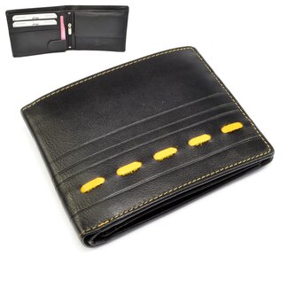 Dariya bags Kožená pánská nezapínací peněženka