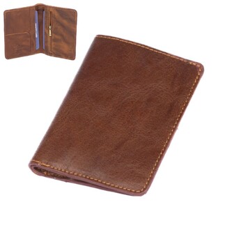 Buffalo Wild Hnědá kožená dokladovka