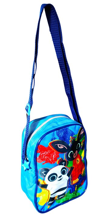 Chlapecká taška přes rameno ZAJÍČEK BING a Pando modrá