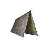 Plachta s poutky víceúčelová Mil-Tec Tarp 3x3m - flecktarn