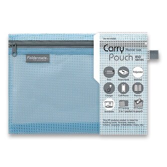 Síťovaná plastová obálka Foldermate Pop Gear A5, výběr barev modrá