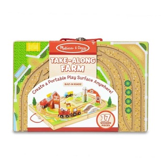 MELISSA Zestaw do zabawy w farmę w walizce 40142