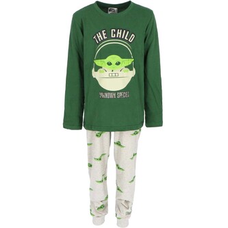 Chlapecké pyžamo STAR WARS GROGU zelené, velikost: 140