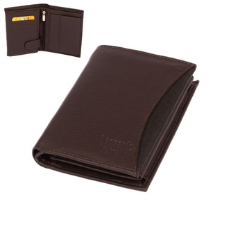 Leonardo Verrelli Pánská peněženka kožená hnědá