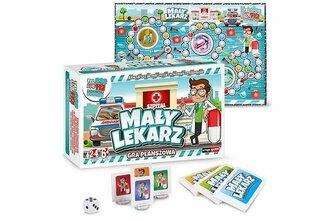 PROMO Mały lekarz gra planszowa wersja podróżna 134791 PROMO Mały lekarz gra planszowa wersja podróżna 134791
